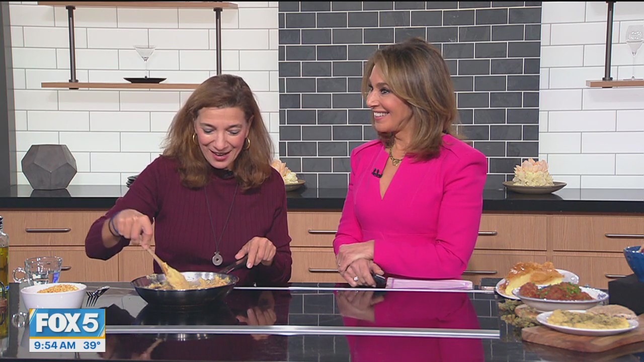 Making delicious Greek recipes with Diane Kochilas