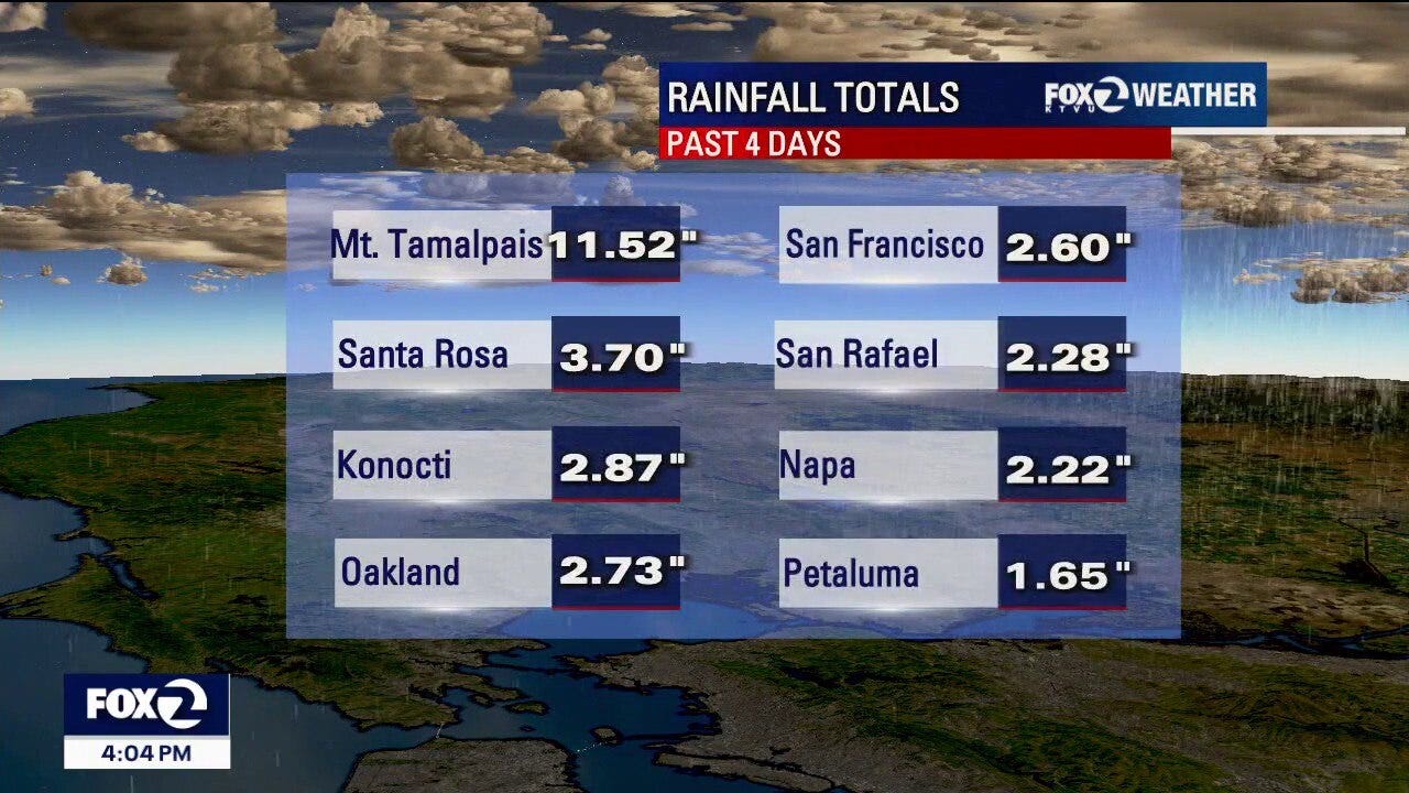 Brief break in cloud coverage before storm system rolls in
