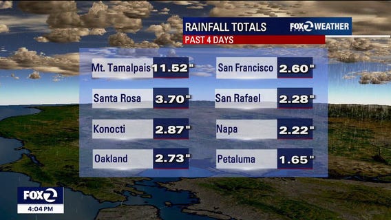 Brief break in cloud coverage before storm system rolls in