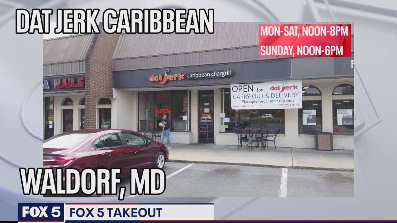 FOX 5 TAKEOUT: Dat Jerk Caribbean Chargrill continues to serve community amid pandemic
