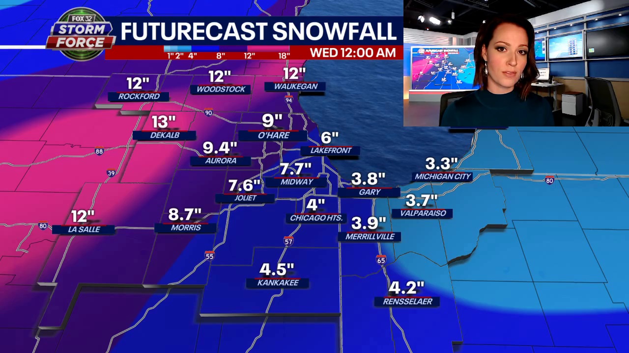 Chicago winter storm: Timeline, what to expect | FOX 32 Chicago