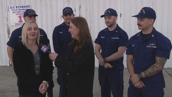 Dog rescued from Houston shipping container