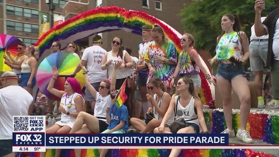 Chicago steps up security for Pride Parade, other events this weekend
