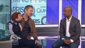 Ventriloquist Paul Zerdin and his 'friend' on The Q