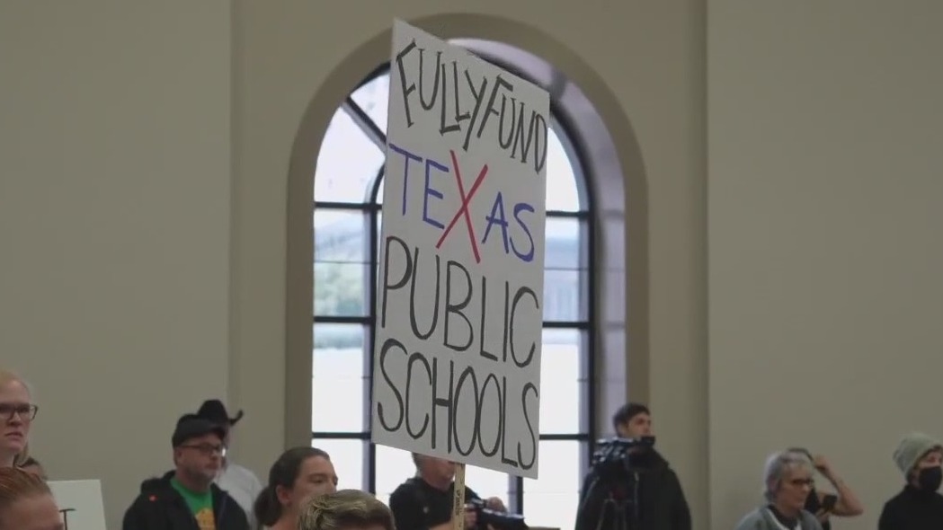 Hundreds march for increased public school funding