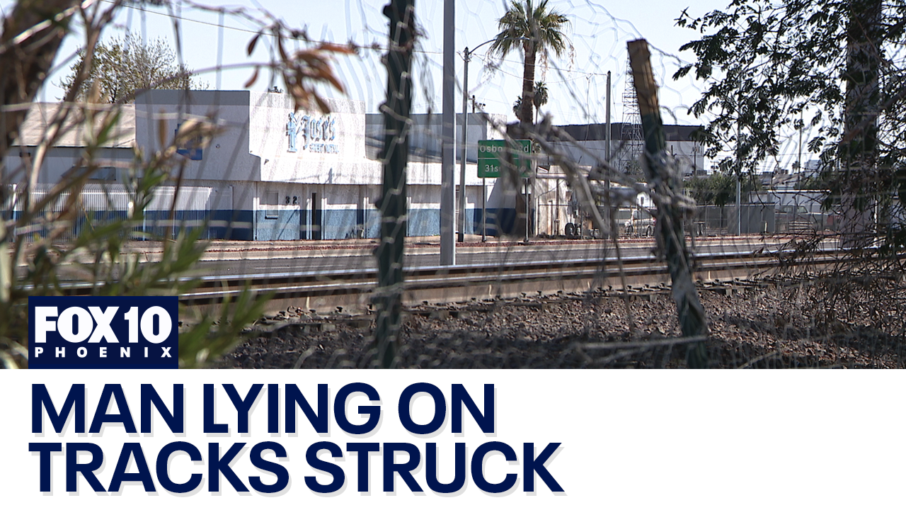 Police ID man after he was killed by a train in Phoenix