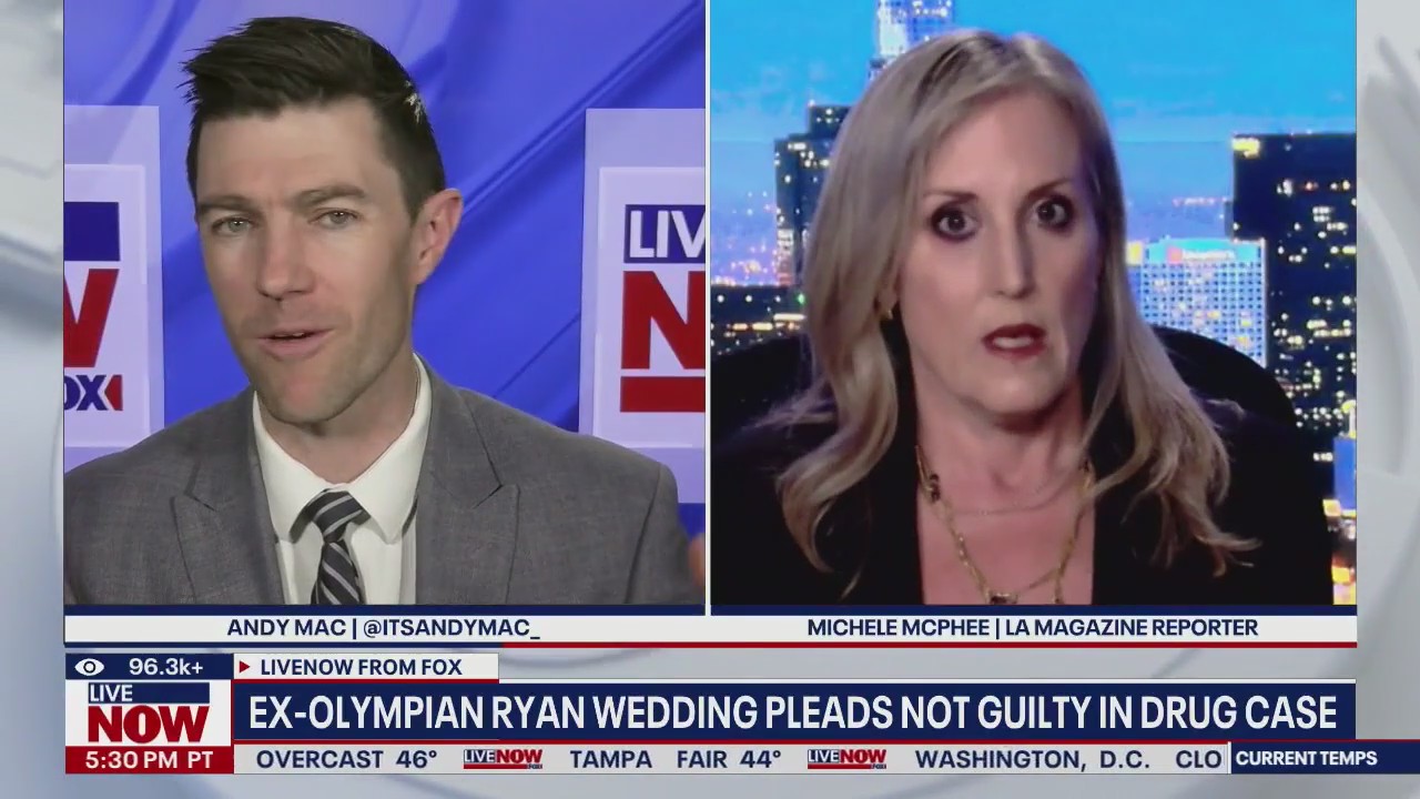 Ex-Olympian Ryan Wedding pleads not guilty in drug case