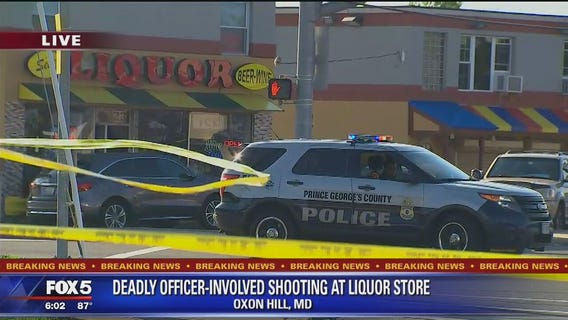 Deadly officer-involved shooting at liquor store in Prince George's County
