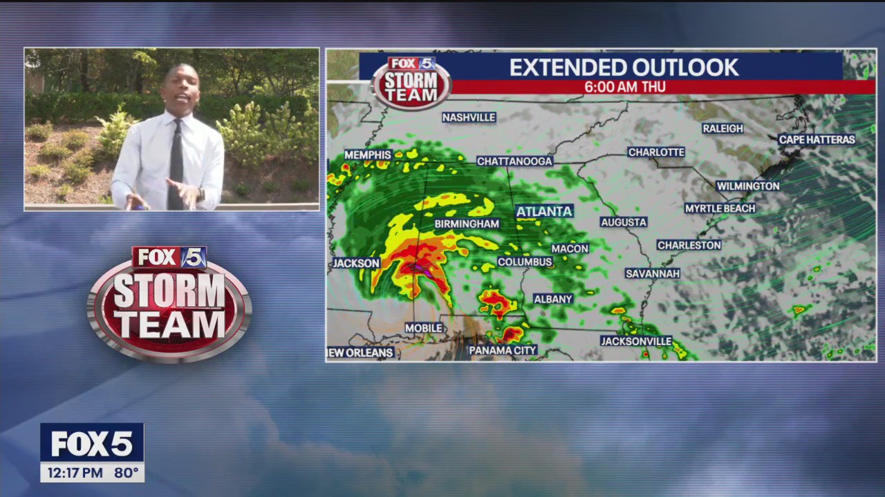 Tuesday midday weather forecast | FOX 5 Atlanta