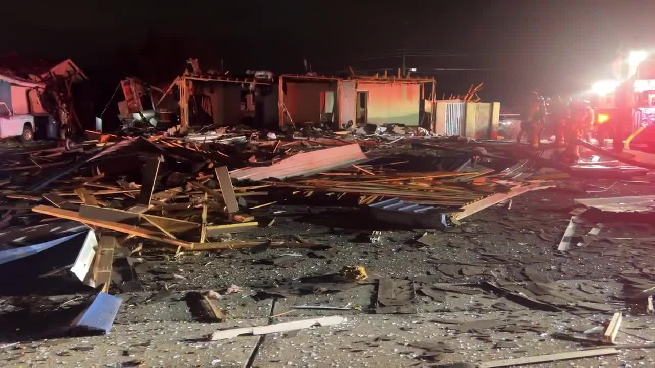 Albuquerque home severely damaged after explosion