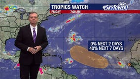 Tropics forecast heading into the weekend