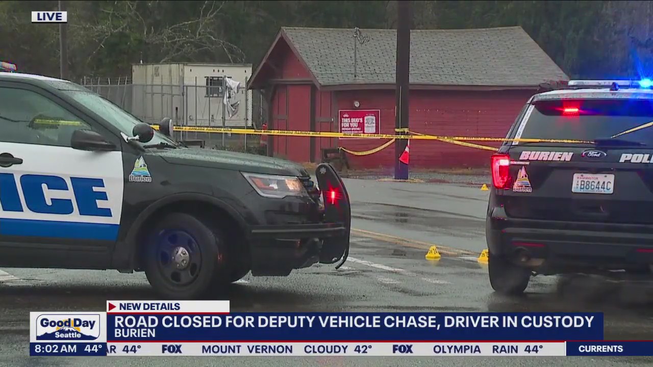 Deputy hurt during brief chase in Burien | FOX 13 Seattle