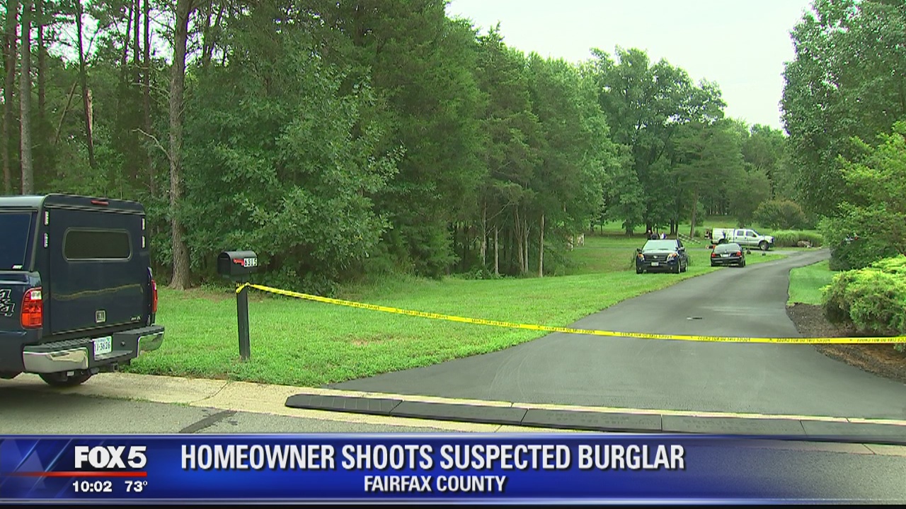 Homeowner confronts, shoots man on property in Fairfax County, police say