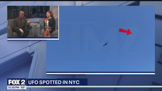 Do you believe this was a UFO? #TheNoon