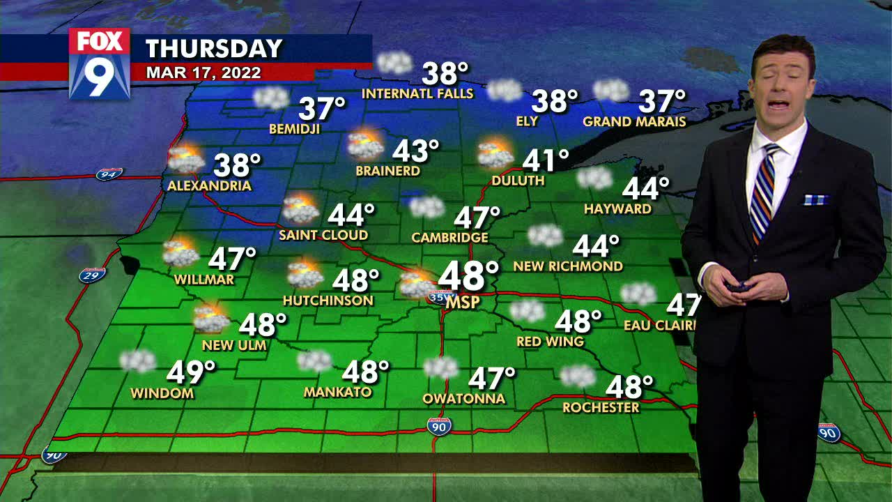 St. Patrick's Day forecast: Seasonable temps, great weather for a parade!