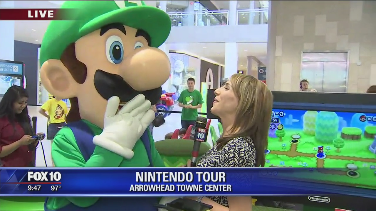 Nintendo Tour at the Arrowhead Mall