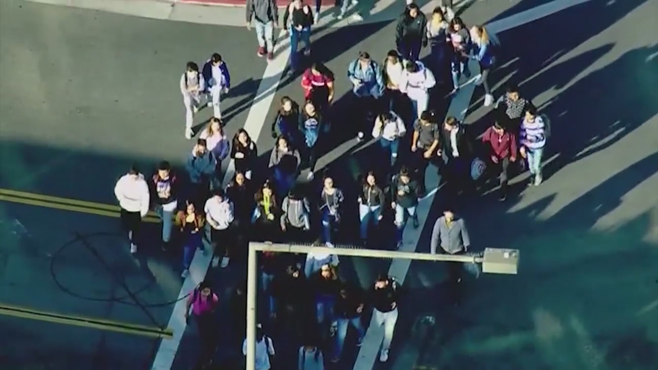 Glendale students stage walkout over cancelled homecoming game