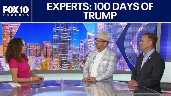 Political experts breakdown first 100 days of Trump