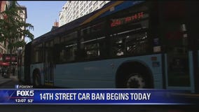 Buses only along 14th street