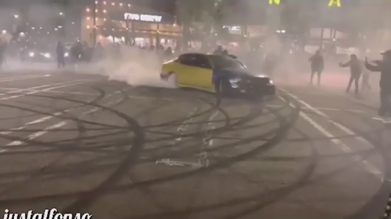 LAPD, California Highway Patrol join forces to stop street takeovers