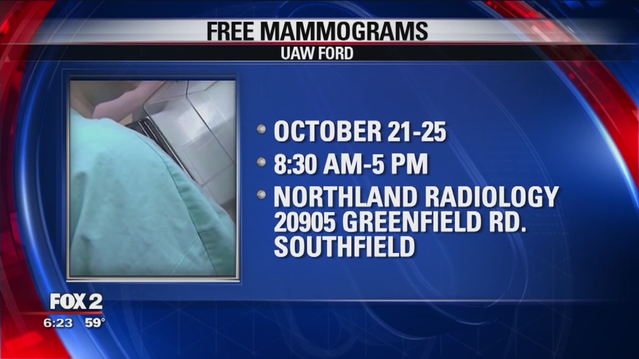 UAW Ford offers free mammograms to uninsured, under-insured women