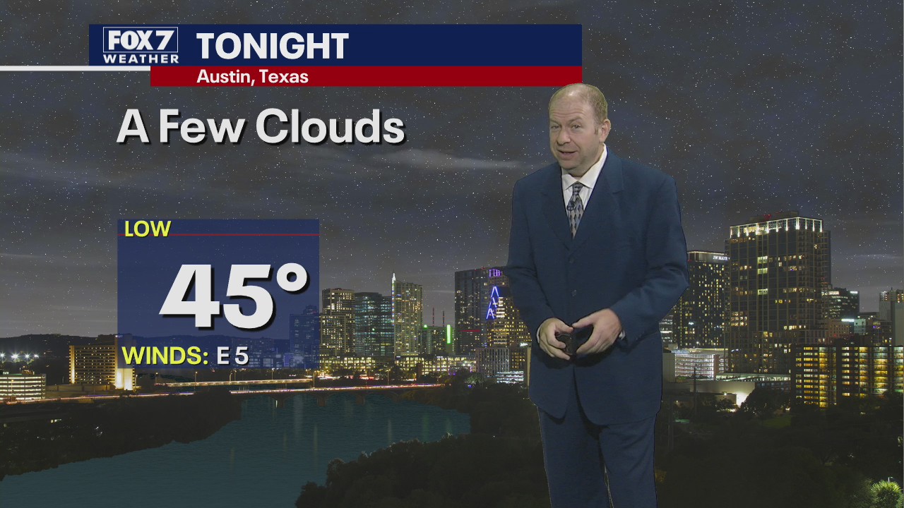 Evening weather forecast for November 17, 2020