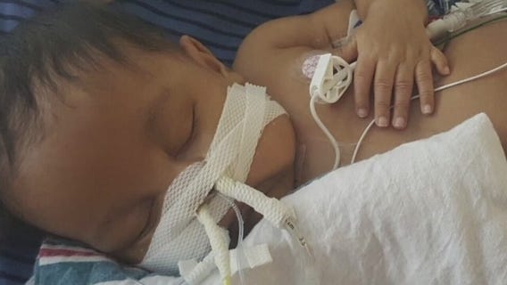 One of Jay's Juniors saved as a baby with heart transplant