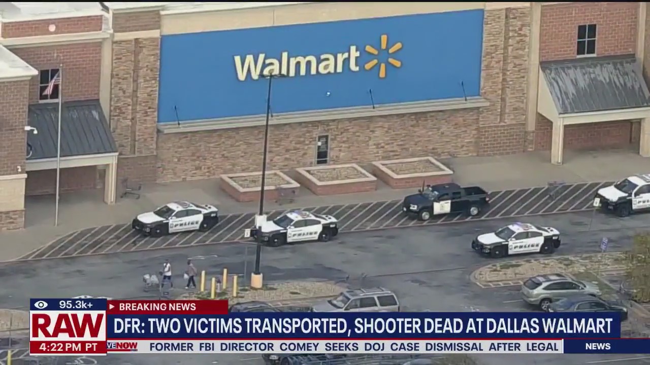 Shooting at Walmart in Dallas leaves 2 injured, shooter dead | LiveNOW ...