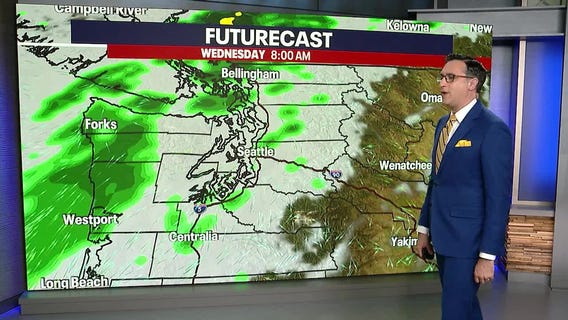 Seattle weather: Cooler temperatures for Wednesday