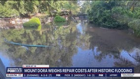Mount Dora discusses costs for historic flooding repairs
