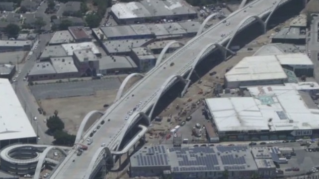 LA to celebrate grand opening of new Sixth Street bridge