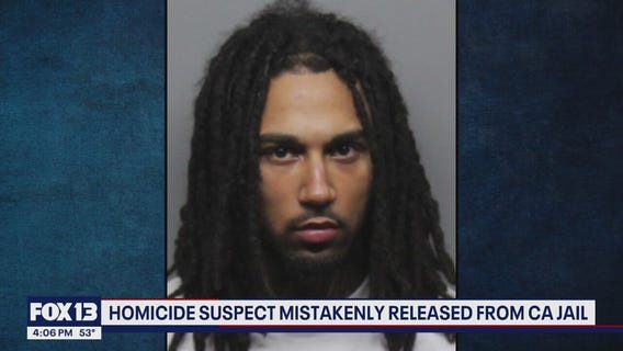 Seattle homicide suspect mistakenly released from California custody