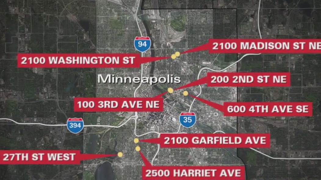 Minneapolis vandalism spree search continues