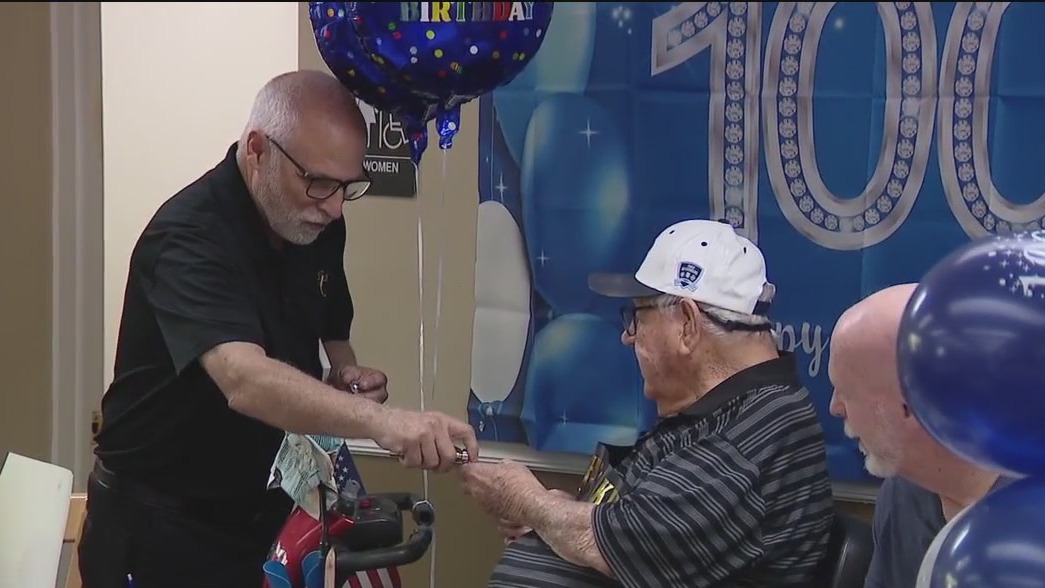 World War II veteran turns 100