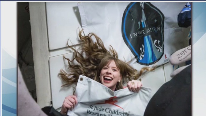 29 year old prepares to make space travel history