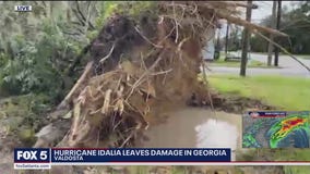 Impacts from Idalia in Florida, Georgia