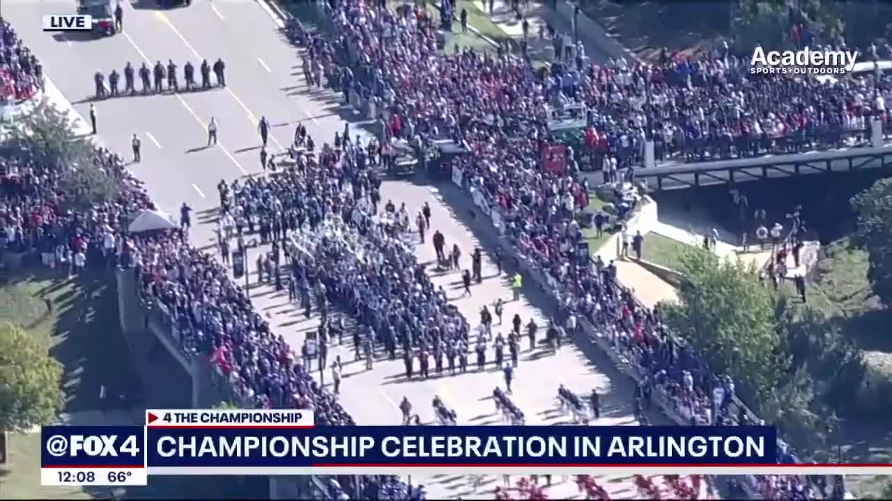 Texas Rangers World Series Parade (2023)