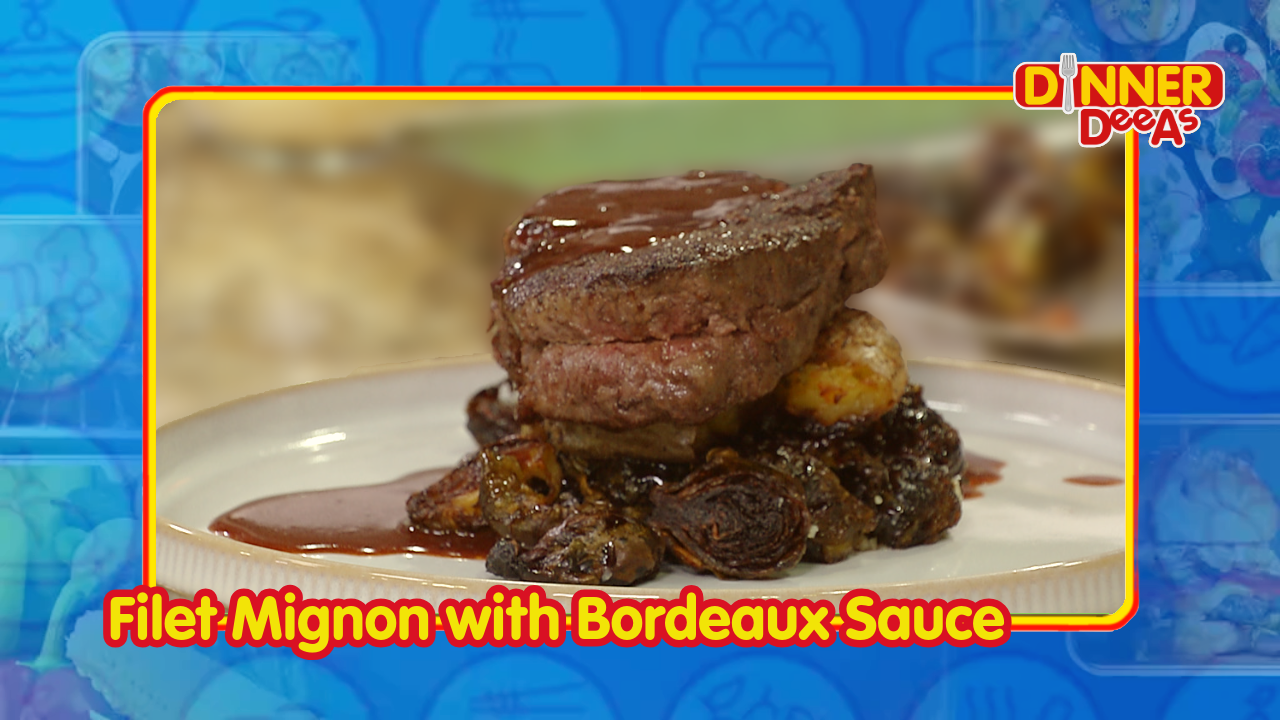 Dinner DeeAs: Filet Mignon with Bordeaux Sauce
