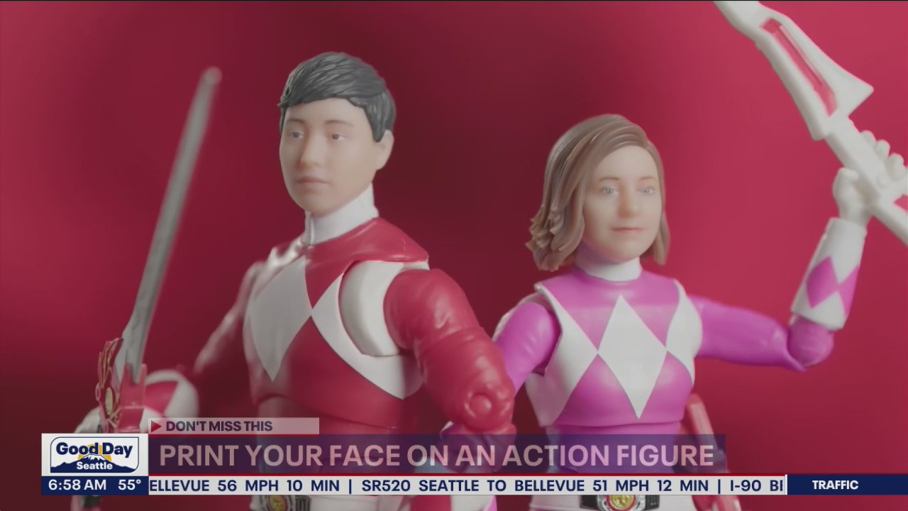 You can get your face 3D printed on an action figure
