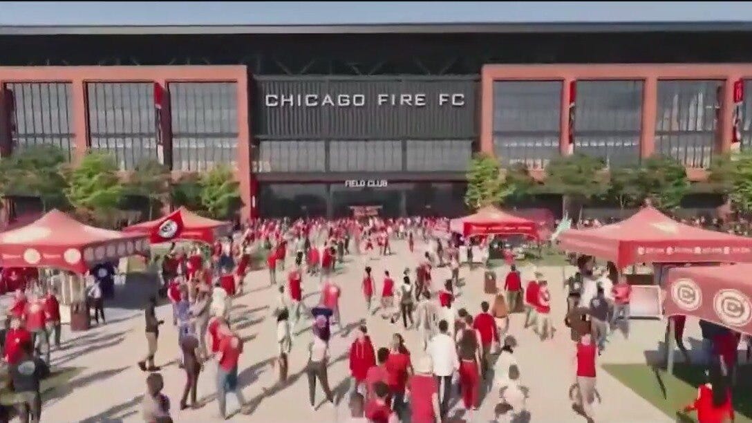Chicago Fire FC soccer stadium project