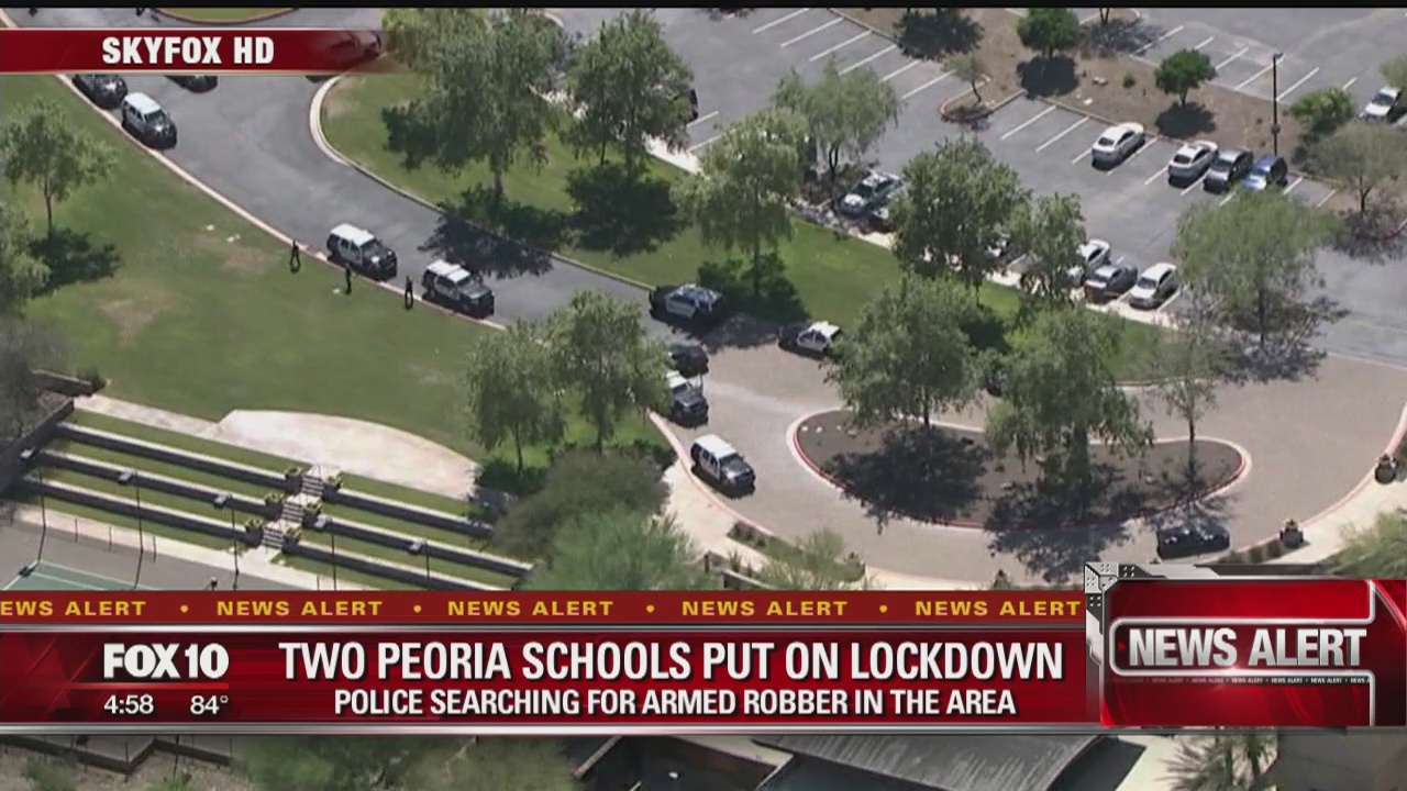 Lockdown lifted at two Peoria elementary schools