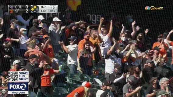 In face of pandemic, Giants host eventful home opener