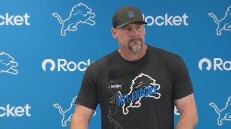 Dan Campbell talks facing Rams in high-stakes meeting