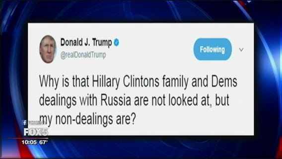 Trump's complaints on Twitter