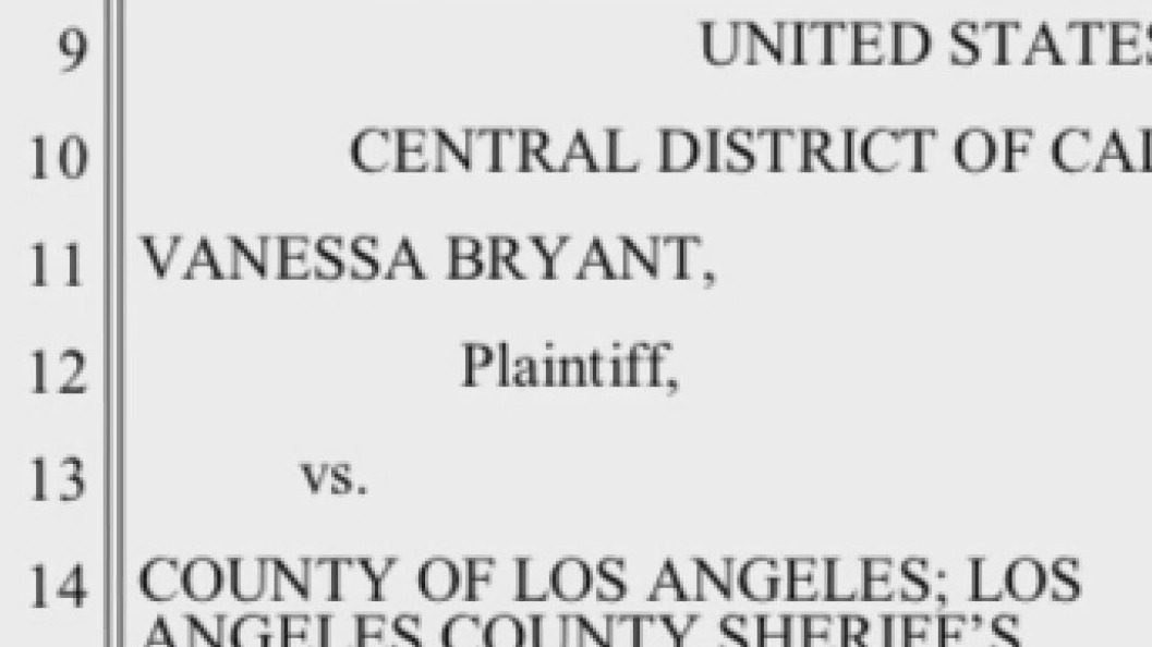 Vanessa Bryant releases names of LA County deputies who photographed deadly crash