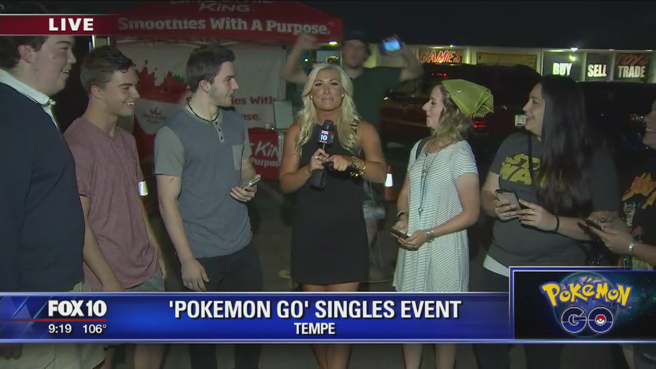 Comic shop hosts Pokemon Go singles night