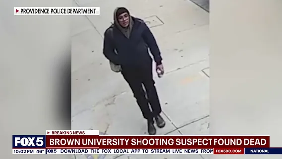 Brown University suspected shooter found dead