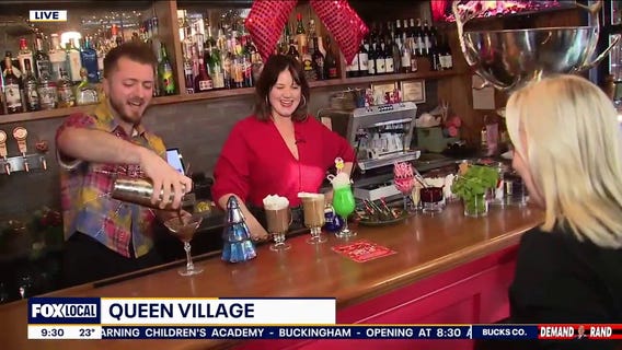 Holiday cocktails at Walnut Wonderland