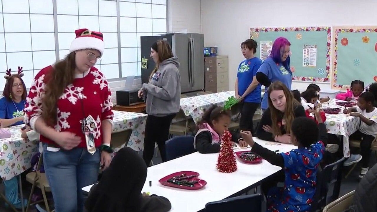Students celebrate holiday magic at Maryland Elementary