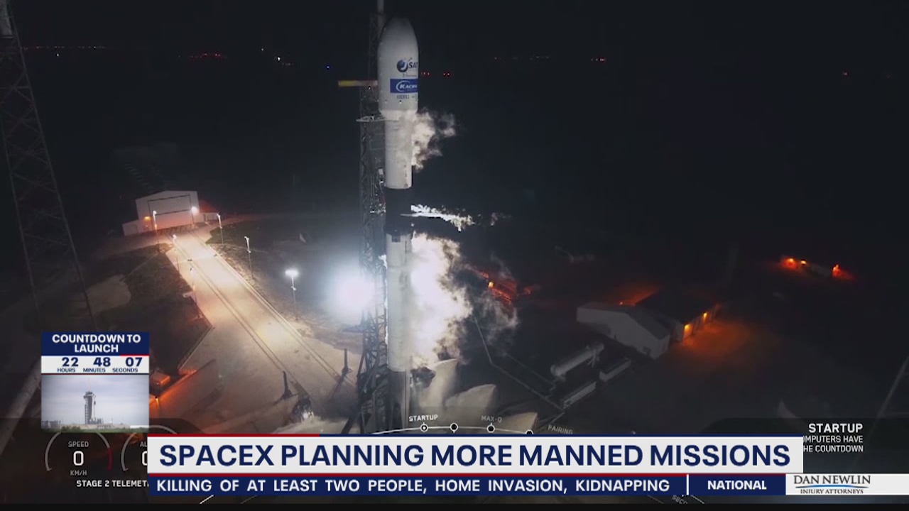 SpaceX planning more manned missions